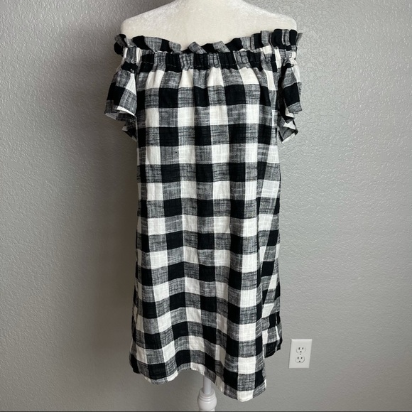 Anthro Corey Lynn Calter Off Shoulder Dress - Picture 3 of 9